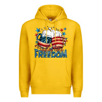 Lemon Tastes like freedom Premium Hoodie - FaDigitalArtStudio