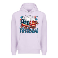 Lilac Tastes like freedom Premium Hoodie - FaDigitalArtStudio