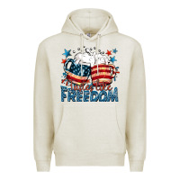 Oatmeal Heather Tastes like freedom Premium Hoodie - FaDigitalArtStudio