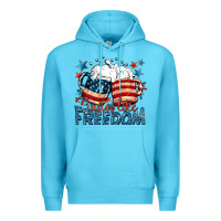 Ocean Blue Tastes like freedom Premium Hoodie - FaDigitalArtStudio