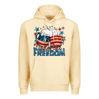 Pina Colada Tastes like freedom Premium Hoodie - FaDigitalArtStudio