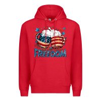 Red Tastes like freedom Premium Hoodie - FaDigitalArtStudio