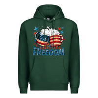 Sports Green Tastes like freedom Premium Hoodie - FaDigitalArtStudio