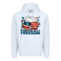 White Tastes like freedom Premium Hoodie - FaDigitalArtStudio