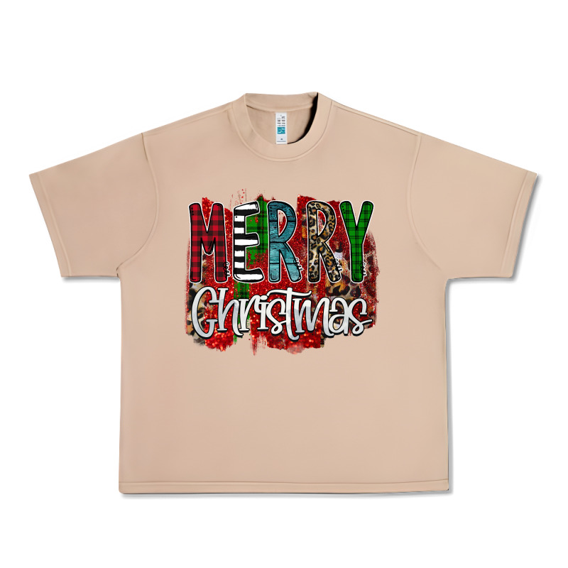 Merry Christmas Buffalo Plaid Leopard Urban Heavy Tee by Bettercallsaul | Teevron