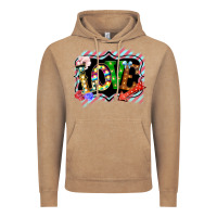 Love Frame Digital Valentines Day Vintage Hoodie | Teevron