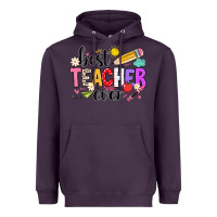 Plum iBest Teacher Ever Heavyweight Hoodie - CowhideDigitalArt