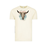 Vintage Arctic Western Aztec Bull Skull Vintage Tee - Bettercallsaul