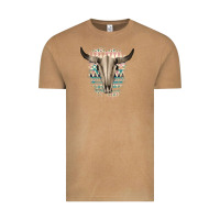 Vintage Camel Western Aztec Bull Skull Vintage Tee - Bettercallsaul