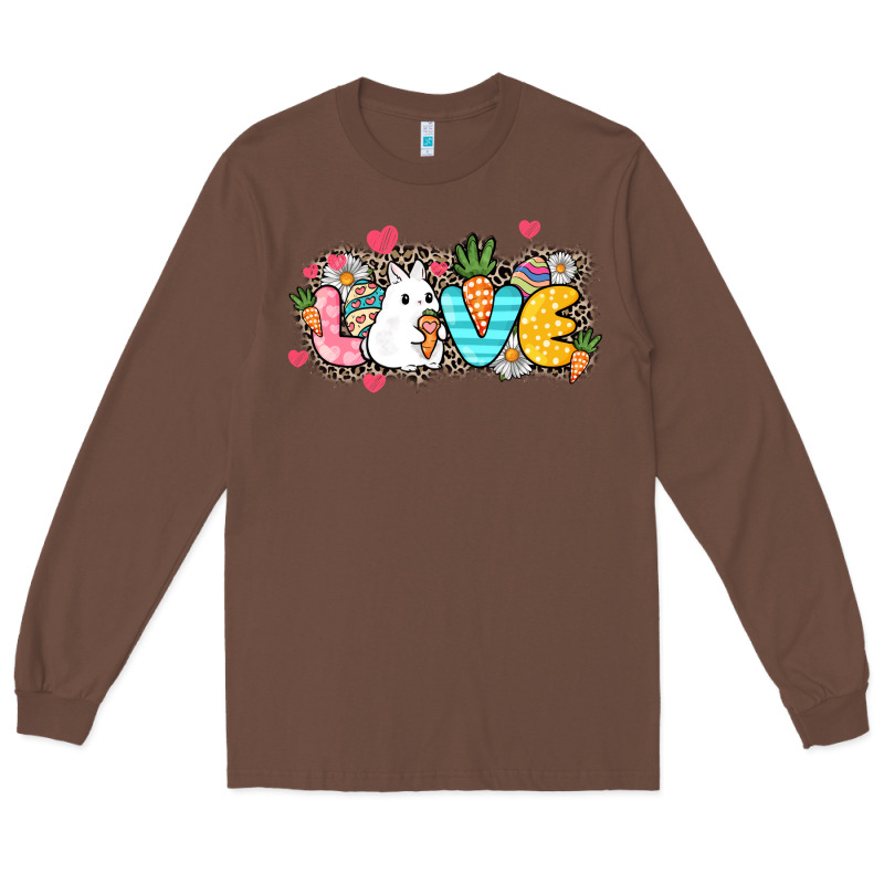 Love Easter Long Sleeve Tee by NancyCooperArtShop | Teevron