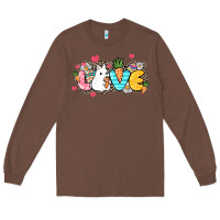 Chestnut Love Easter Long Sleeve Tee - NancyCooperArtShop