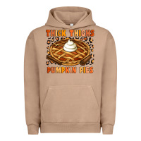Pigment Burro Thick Thighs Pumpkin Pies Urban Hoodie - Artiststas