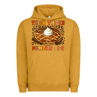 Pigment Peanut Butter Thick Thighs Pumpkin Pies Urban Hoodie - Artiststas