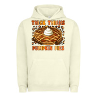 Pigment Pistachio Thick Thighs Pumpkin Pies Urban Hoodie - Artiststas