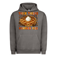 Pigment Tornado Thick Thighs Pumpkin Pies Urban Hoodie - Artiststas