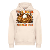 Sandshell Thick Thighs Pumpkin Pies Urban Hoodie - Artiststas