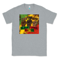 Heather Grey juneteenth black lives matter mug  coaster Classic Tee - BarkalooDesign