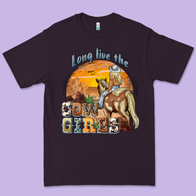 Long Live The Cowgirls Premium Tee Designed By Nancycooperartshop