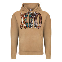 Vintage Camel Xoxo Leopard Heart Vintage Hoodie - Bettercallsaul