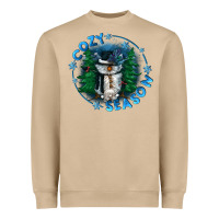 Mushroom cozy season Heavyweight Sweatshirt - CowGirlArtShop