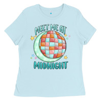 Baby Blue meet me at midnight Ladies Tee - MaliasSmallBusiness