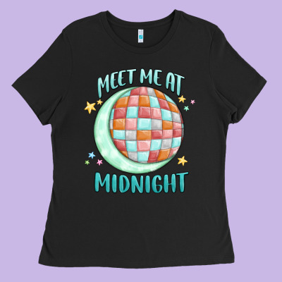 Meet Me At Midnight Ladies Tee Designed By Maliassmallbusiness