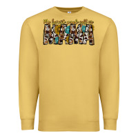 Antique Gold my favorite peoplle call me mama Premium Sweatshirt - CowhideDigitalArt