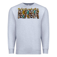Heather Grey my favorite peoplle call me mama Premium Sweatshirt - CowhideDigitalArt