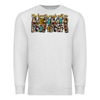 Oatmeal Heather my favorite peoplle call me mama Premium Sweatshirt - CowhideDigitalArt