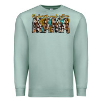 Seafoam my favorite peoplle call me mama Premium Sweatshirt - CowhideDigitalArt