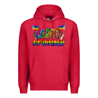 Cardinal lgbtq friendly pride Premium Hoodie - FaDigitalArtStudio