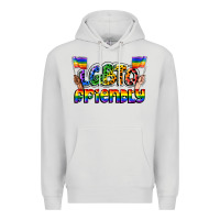 Dove Grey lgbtq friendly pride Premium Hoodie - FaDigitalArtStudio