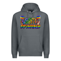 Rock lgbtq friendly pride Premium Hoodie - FaDigitalArtStudio