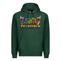 Sports Green lgbtq friendly pride Premium Hoodie - FaDigitalArtStudio