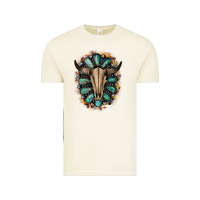 Vintage Arctic Western Gemstone Bull Skull Vintage Tee - Bettercallsaul