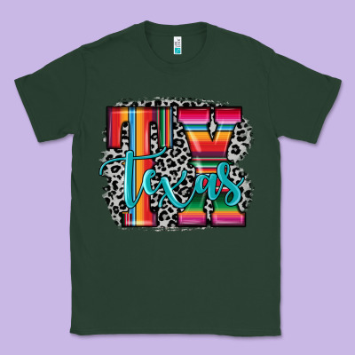 Tx Texas Classic Tee Designed By Jahusdesignshop