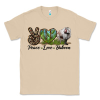 Mushroom Leopard Peace Love Baboon Classic Tee - LillyAllenDesigns