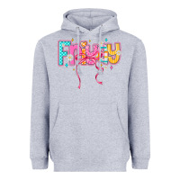 Heather Grey friyay Heavyweight Hoodie - CowhideDigitalArt