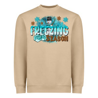 Mushroom freezing season Heavyweight Sweatshirt - CowGirlArtShop