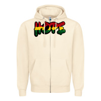 Sandshell Juneteenth hope Zipper Hoodie - FaDigitalArtStudio