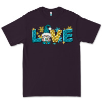 Plum love winter gnome Premium Tee - NancyCooperArtShop