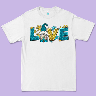 Love Winter Gnome Premium Tee Designed By Nancycooperartshop
