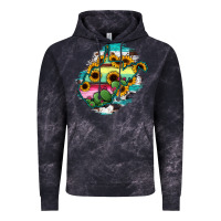 Cloud Black west virginia map sunflower cactus serape Vintage Hoodie - RanaPortraitStore