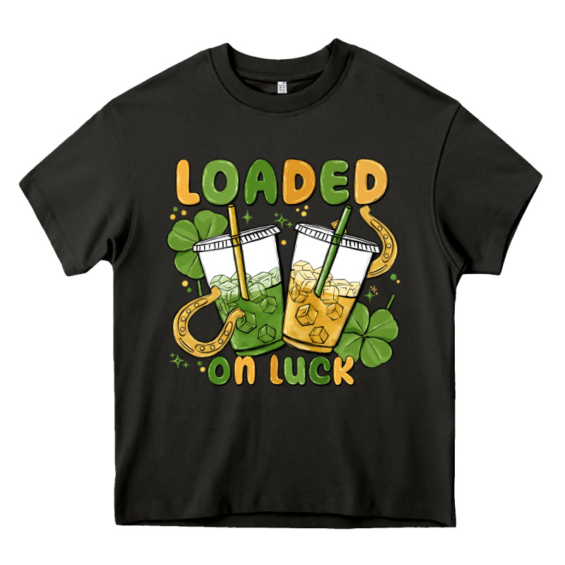 Loaded On Luck Heavy Core Tee by MaliasSmallBusiness | Teevron