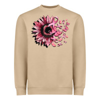 Mushroom cancer sunflower Heavyweight Sweatshirt - CowGirlArtShop