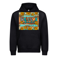Black Welcome fall Urban Hoodie - Artiststas