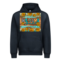 Navy Welcome fall Urban Hoodie - Artiststas