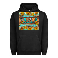 Pigment Black Welcome fall Urban Hoodie - Artiststas