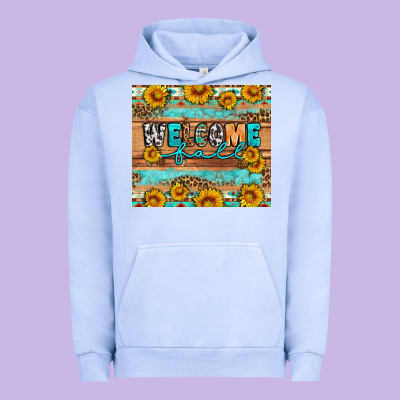 Welcome Fall Urban Hoodie Designed By Artiststas