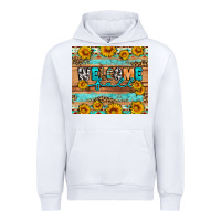 White Welcome fall Urban Hoodie - Artiststas